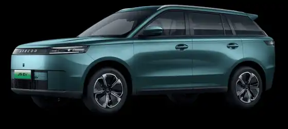 JAECOO J5 EV warna Forest Green
